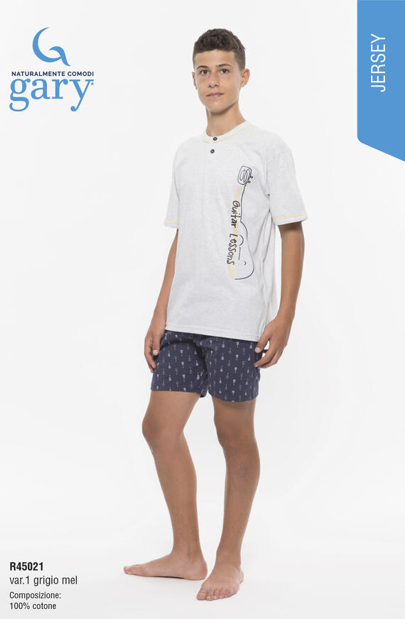 - PIGIAMA RAGAZZO M/M COTONE R45021